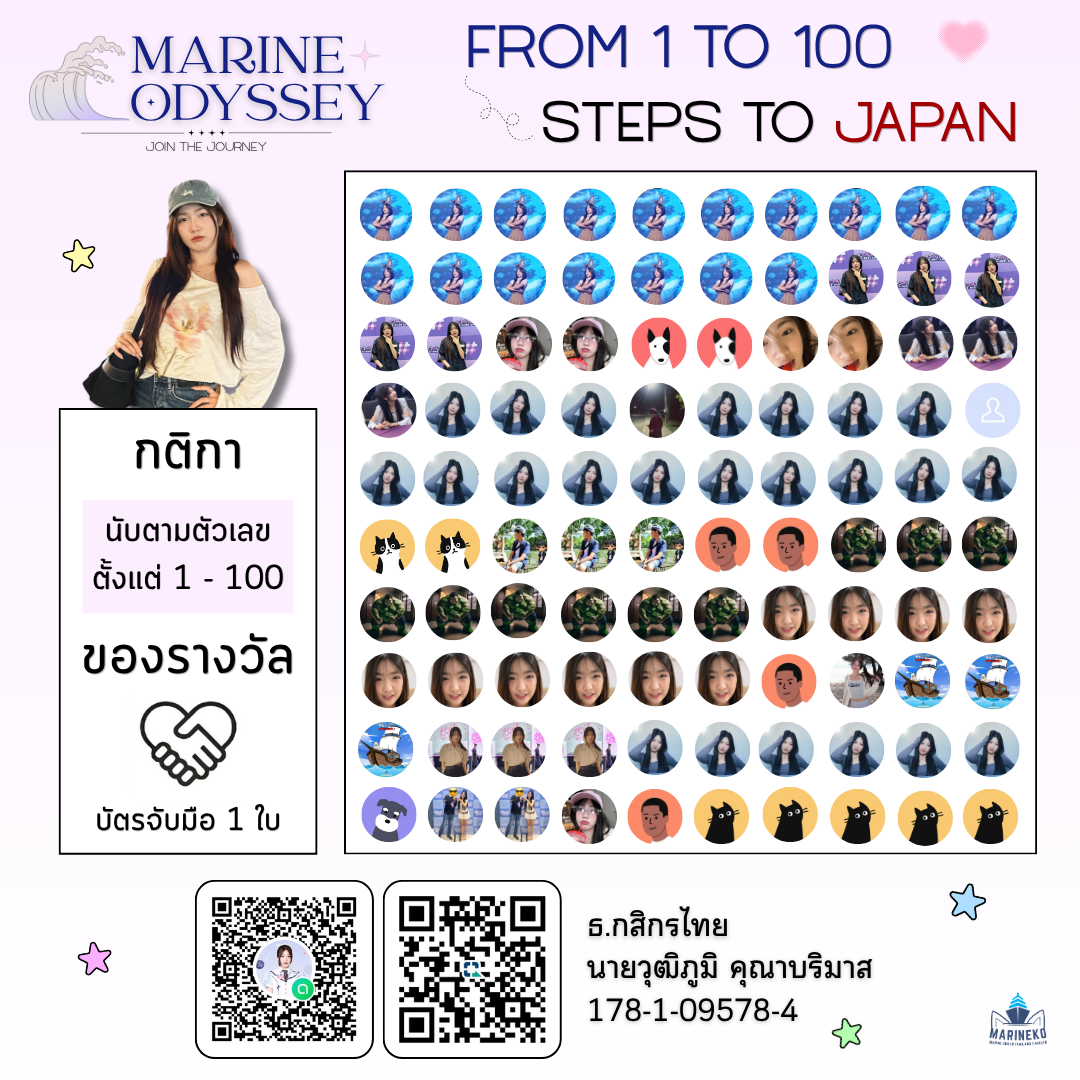 Mission 1 : From 1 TO 100 : Steps to Japan