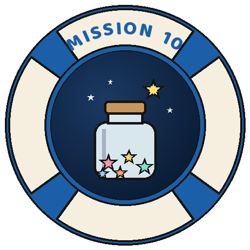 Mission 10 : 🌟 TO DROP A STAR IS TO LEAVE A WISH 💫